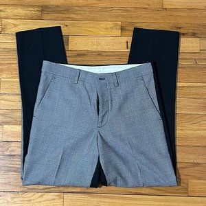 Express x Simon Spurr Color Block Suit Pants
